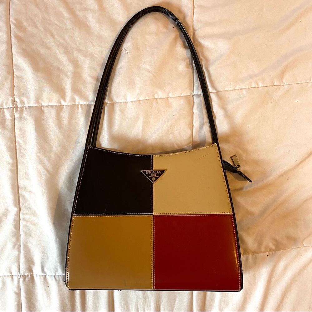 Prada Color Block Purse